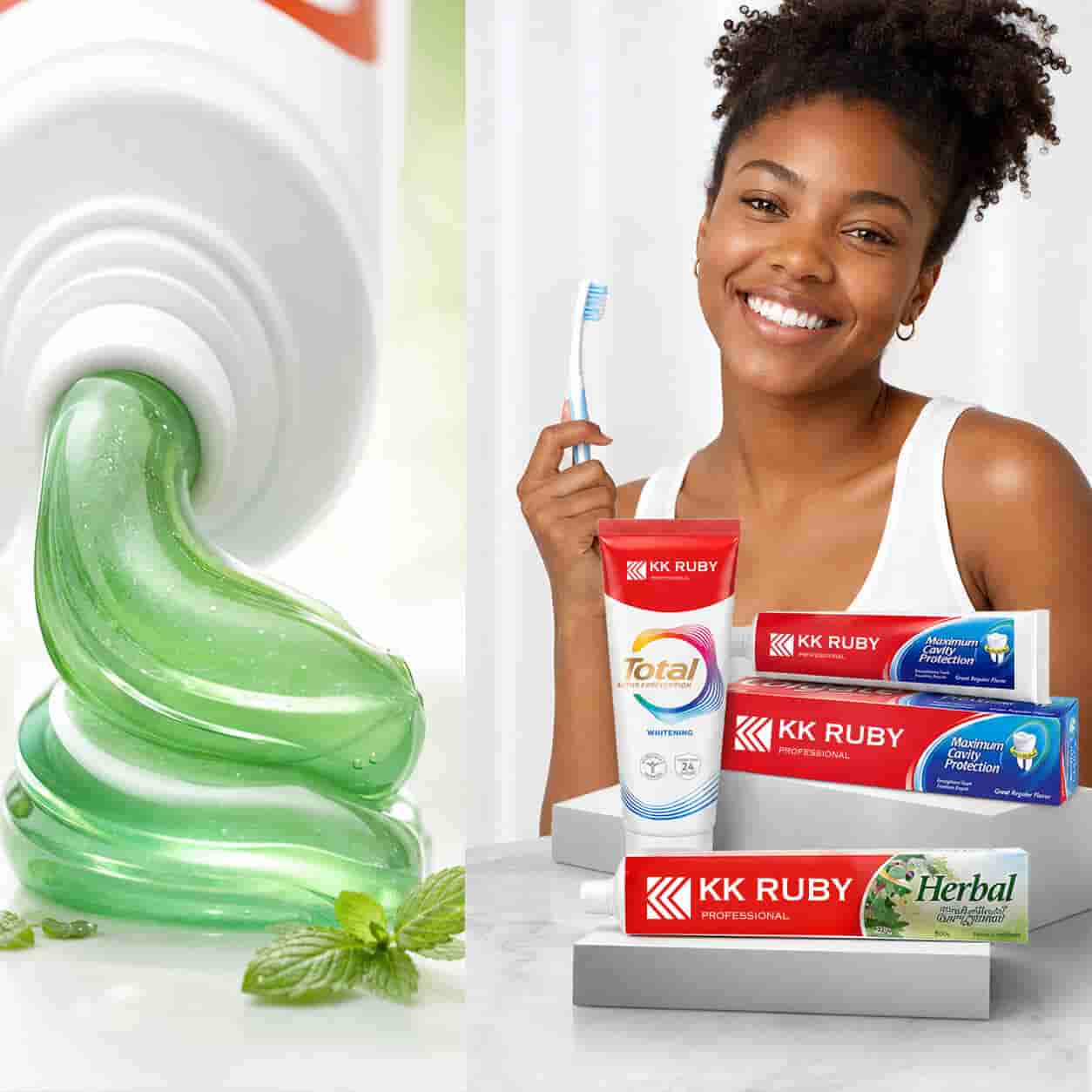 Everyday family toothpaste bulk production